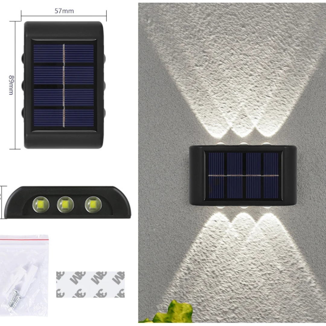 Aplique Solar LED de pared