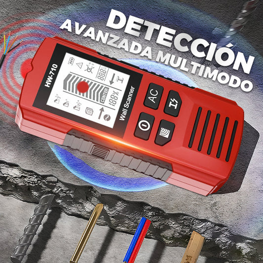 Detector de Metales y Pared Portátil Multifuncional