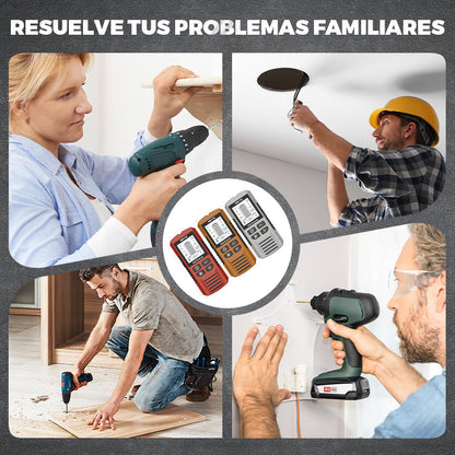 Detector de Metales y Pared Portátil Multifuncional